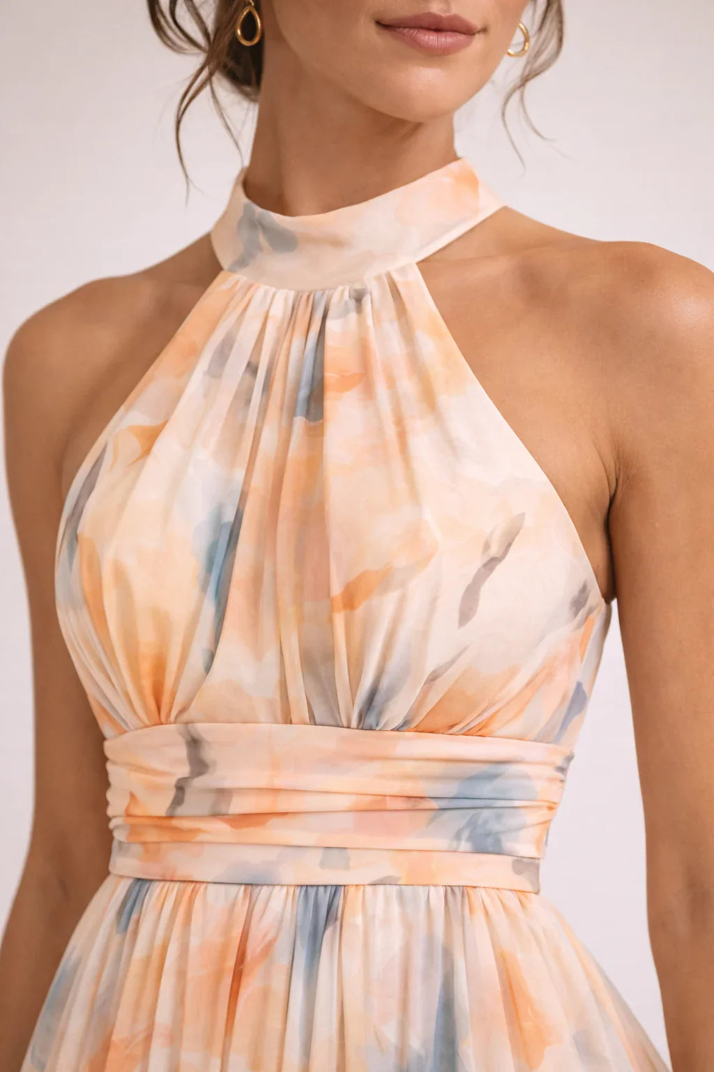 VELINAS™ | Robe Aquarelle Élégante