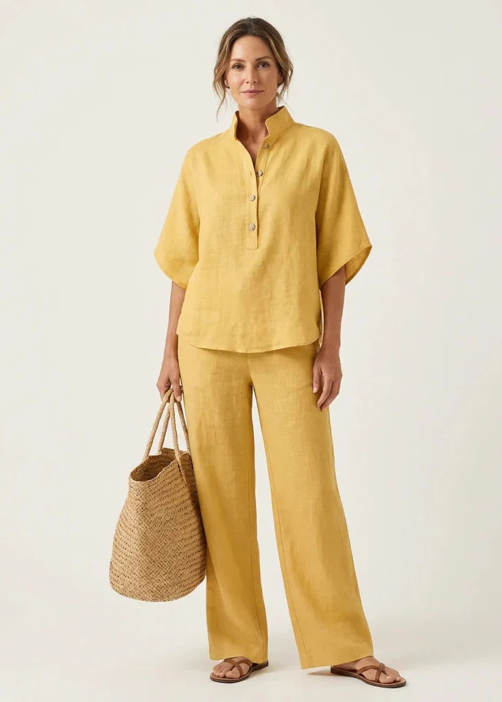 Linora™ | Ensemble coton chic fluide