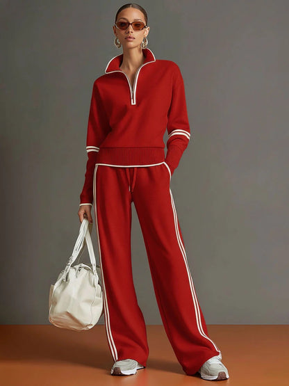 LUNA™ | Ensemble sporty chic rétro 2 pièces