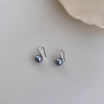 Boucles d'Oreilles Clip – Perles & Argent Sterling