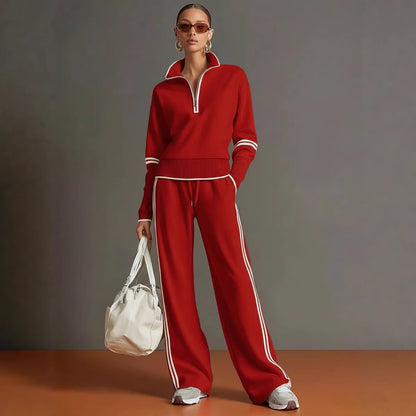 LUNA™ | Ensemble sporty chic rétro 2 pièces