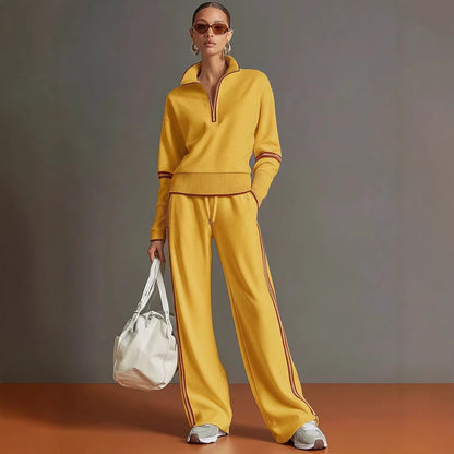 LUNA™ | Ensemble sporty chic rétro 2 pièces