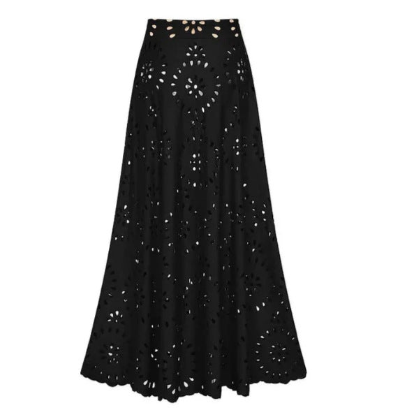 Ensemble Robe-Maillot Alice 2 Pièces (Noir)