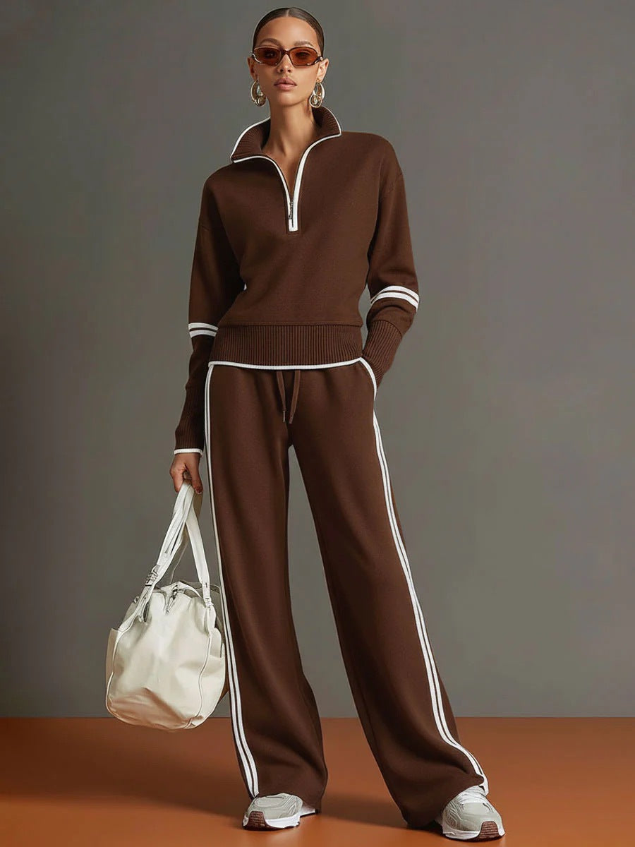 LUNA™ | Ensemble sporty chic rétro 2 pièces