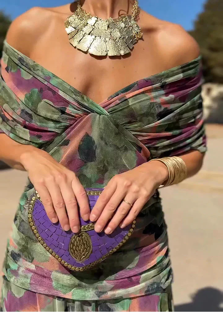 Léa | Robe Longue Fluide Élégante