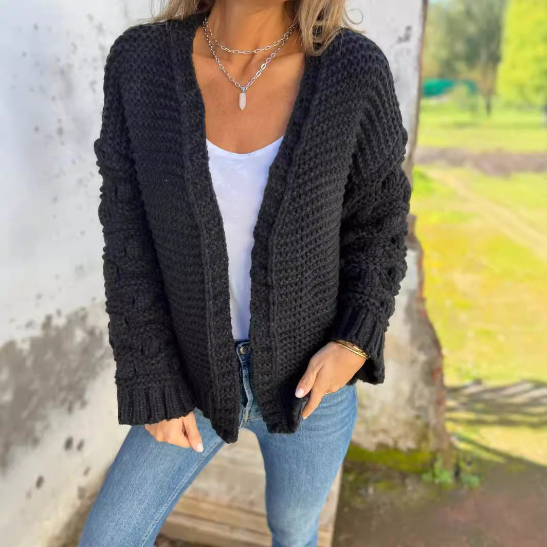 Gilet uni tendance hiver pour femme