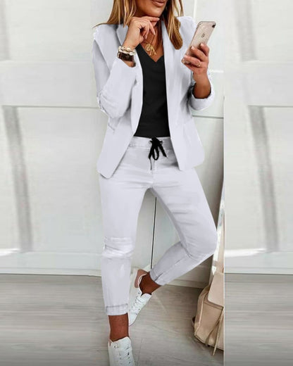 Tailleur pantalon pour femme