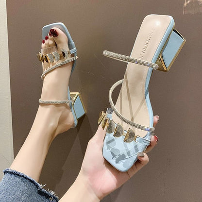 Women's Dignified Rhinestone Sandals