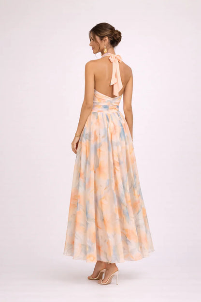 VELINAS™ | Robe Aquarelle Élégante