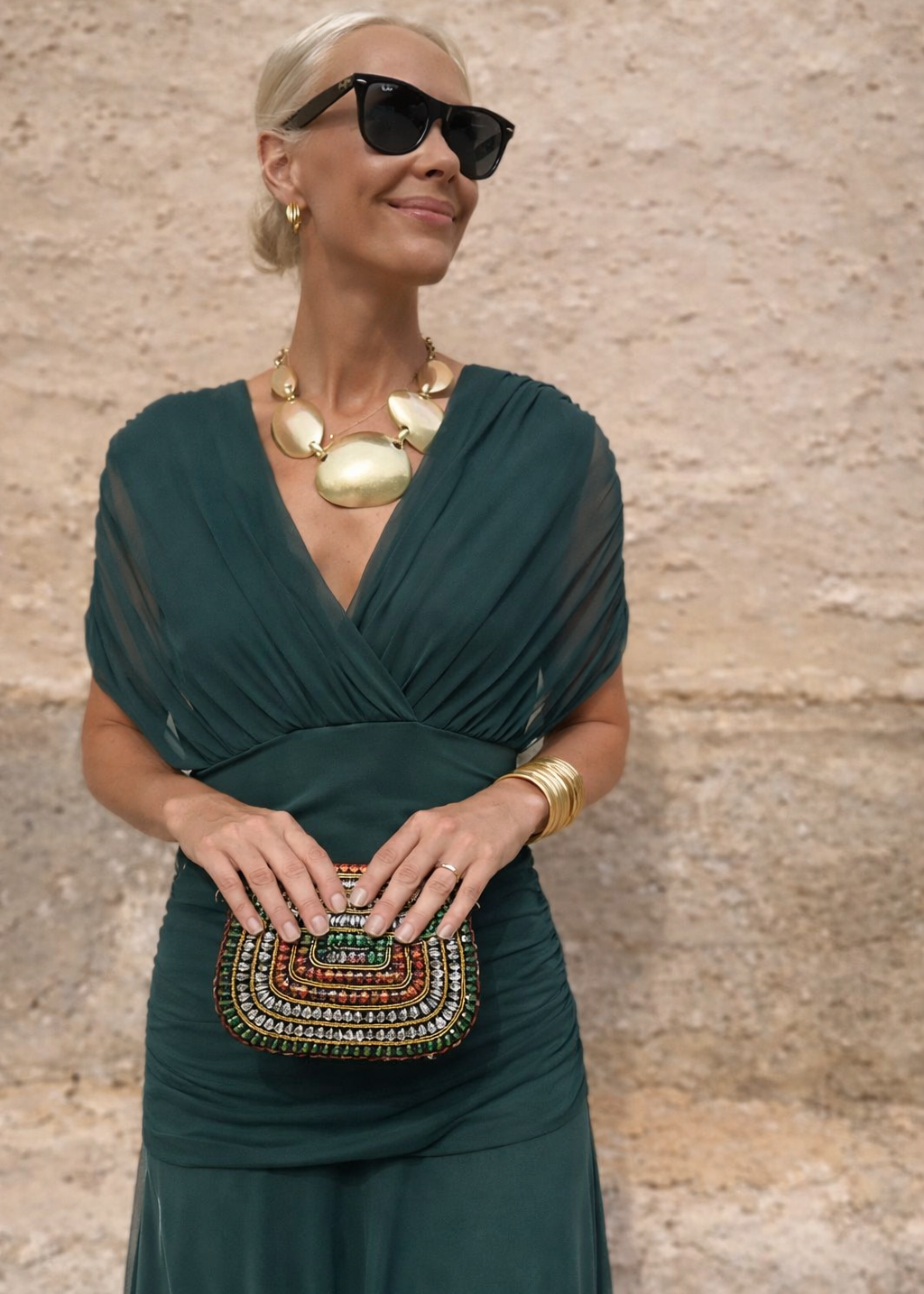 Léa | Robe Longue Fluide Élégante