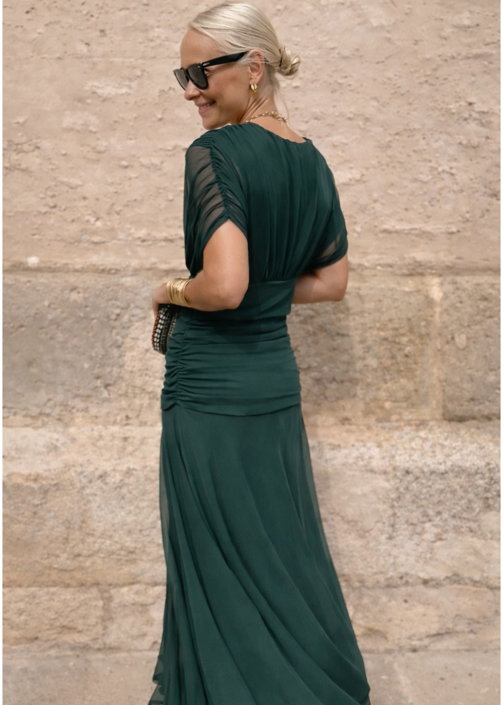 Léa | Robe Longue Fluide Élégante