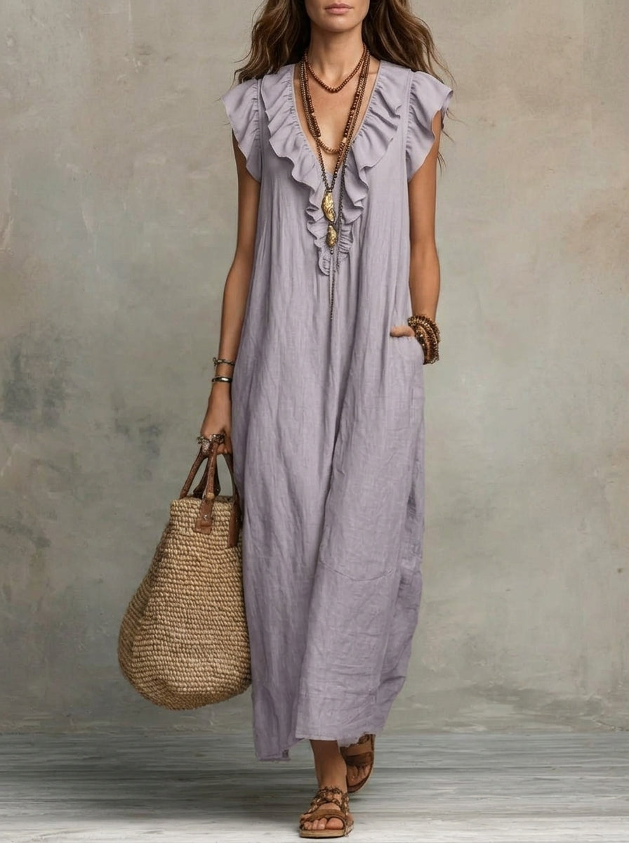 ÉLINA™ | Robe Bohème Fluide