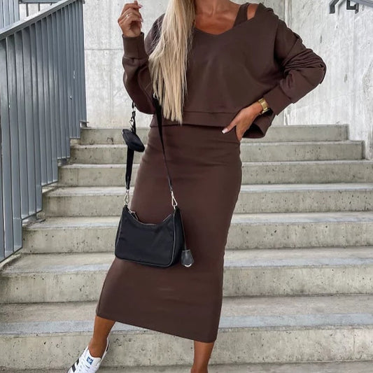 Ensemble Alina Robe & Sweat-shirt