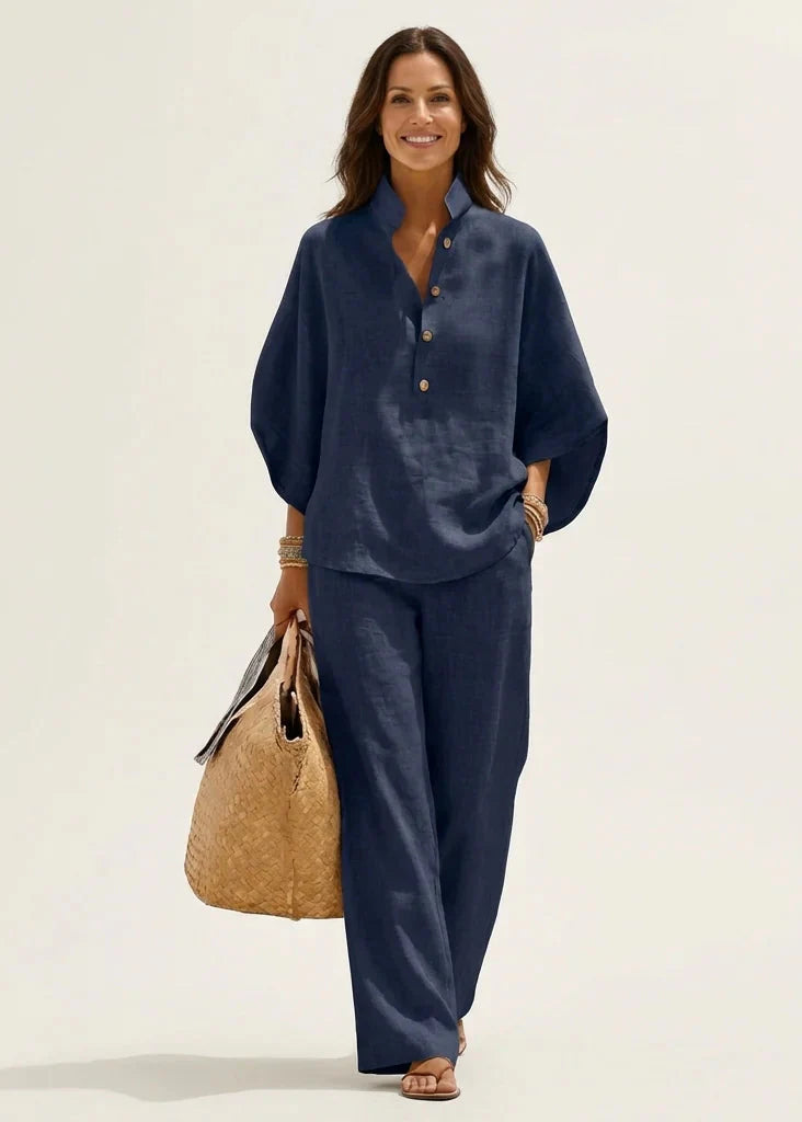 Linora™ | Ensemble coton chic fluide