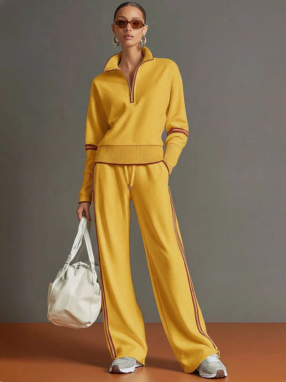 LUNA™ | Ensemble sporty chic rétro 2 pièces