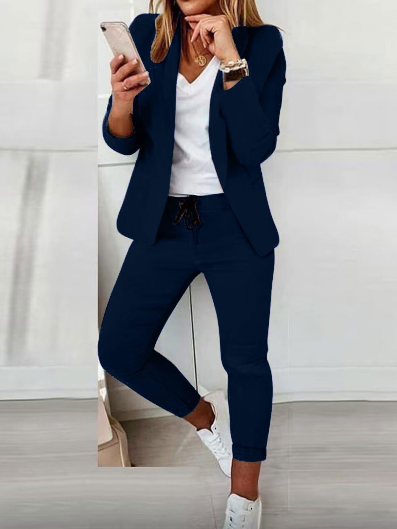 Tailleur pantalon pour femme