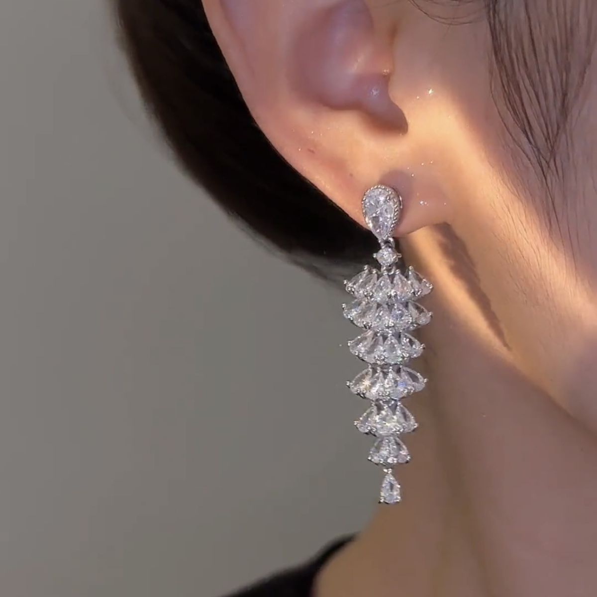 Pendantes Zircon Scintillant – Glamour & Luxe