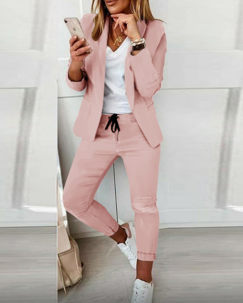 Tailleur pantalon pour femme