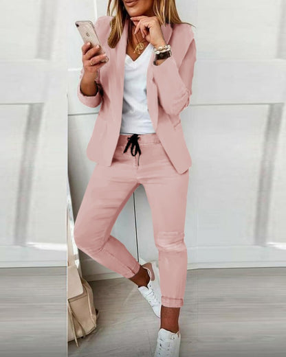 Tailleur pantalon pour femme