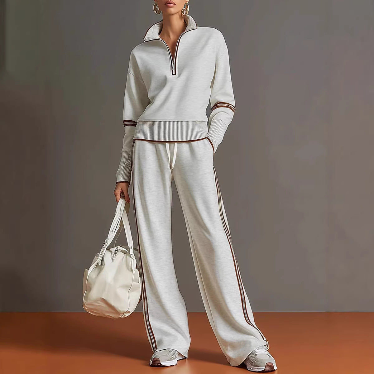 LUNA™ | Ensemble sporty chic rétro 2 pièces