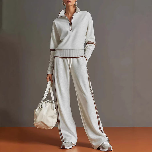 LUNA™ | Ensemble sporty chic rétro 2 pièces