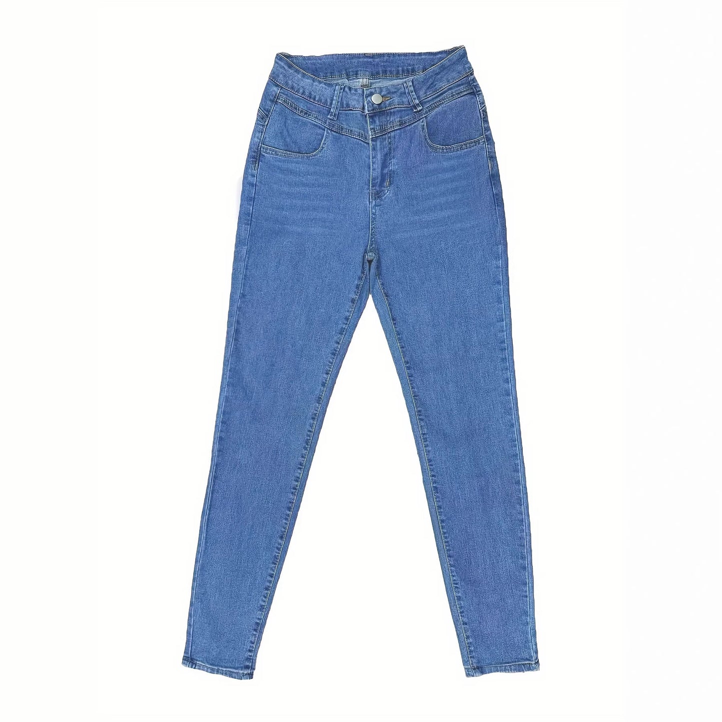 Jean Skinny Taille Haute – Coupe Sculptante