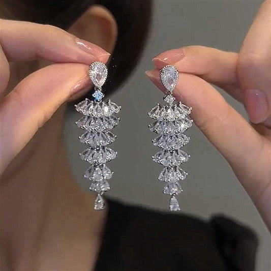 Pendantes Zircon Scintillant – Glamour & Luxe