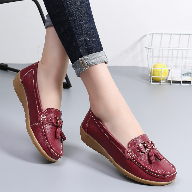 Mocassins Penelope Orthopédiques En Cuir Respirant