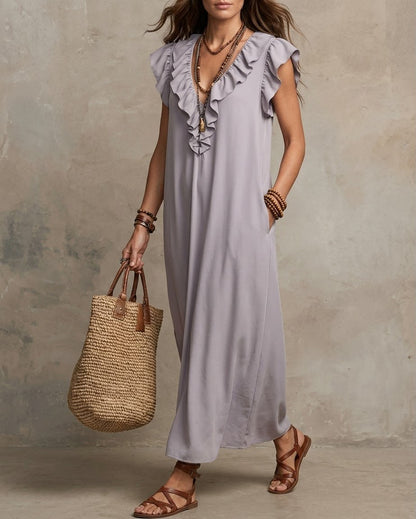ÉLINA™ | Robe Bohème Fluide