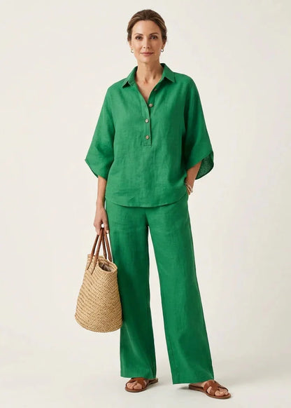 Linora™ | Ensemble coton chic fluide